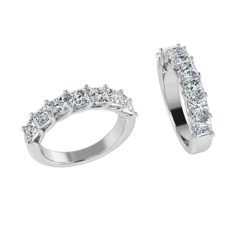 1 Carat Diamond Half Eternity Ring