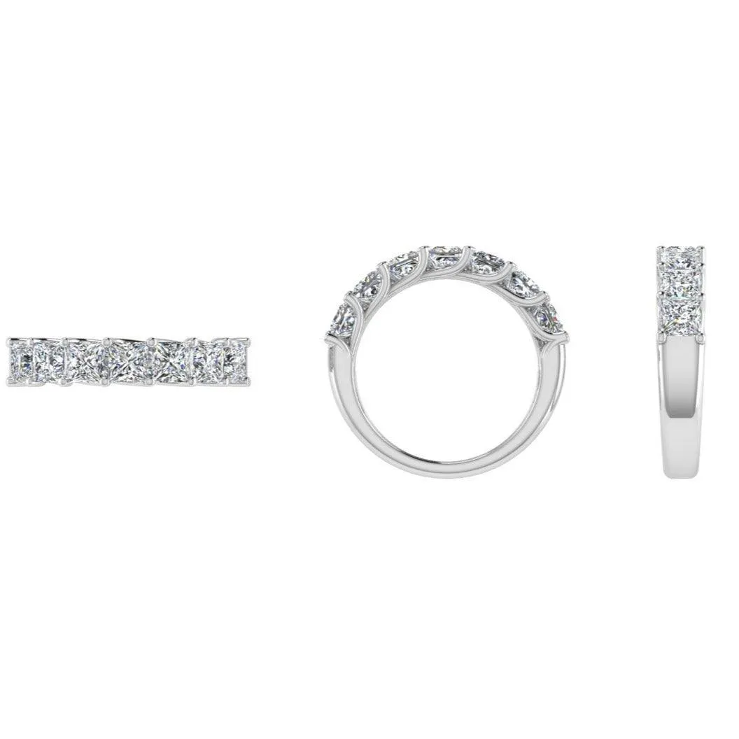 1 Carat Diamond Half Eternity Ring