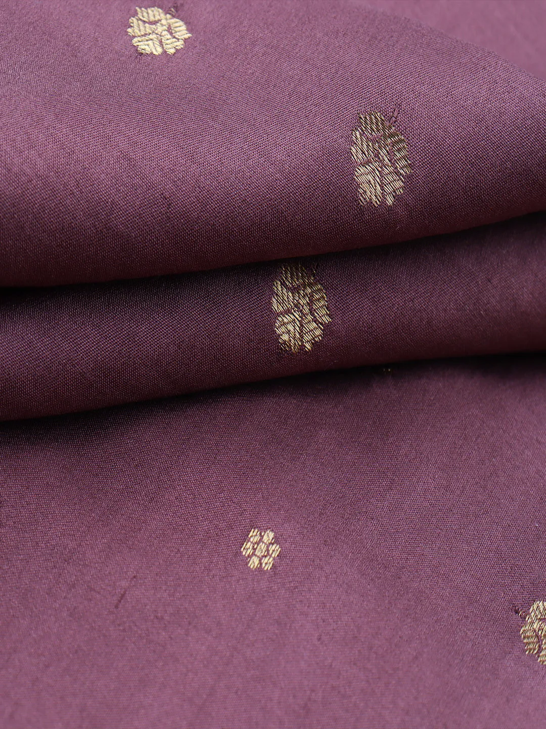 100% Pure Silk Shirt Fabric Mauve