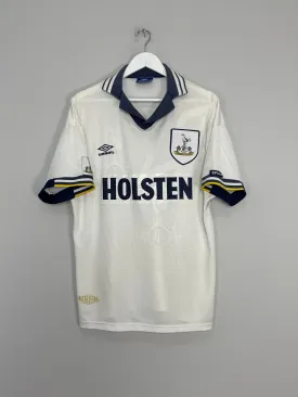 1993/95 TOTTENHAM HOME SHIRT (L) UMBRO