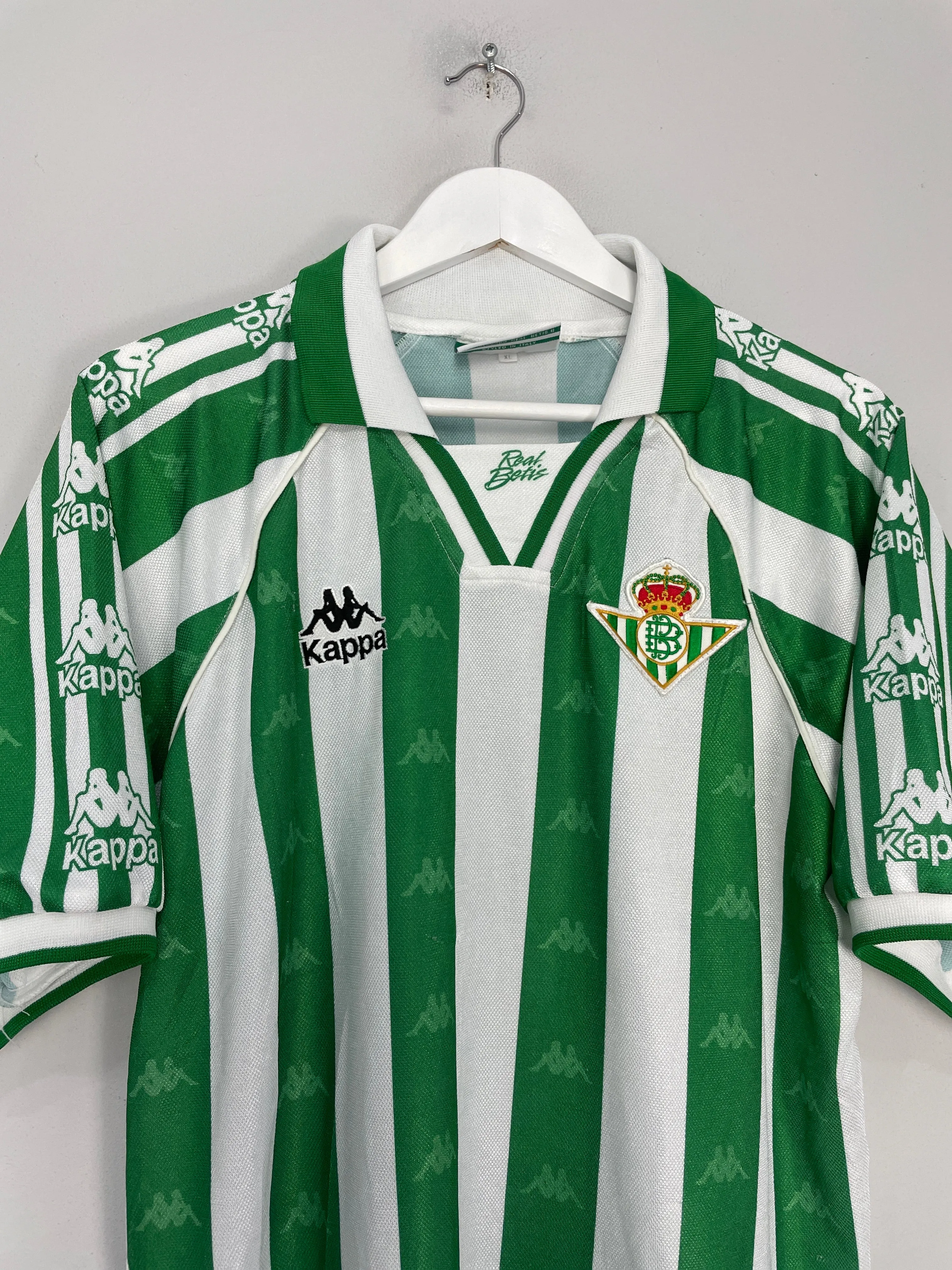 1995/97 REAL BETIS HOME SHIRT (XL) KAPPA