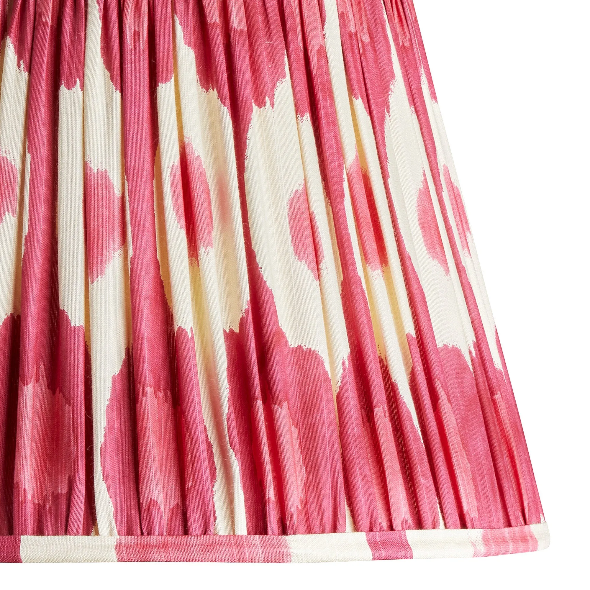 20cm empire shade in berries egg & spoon silk ikat