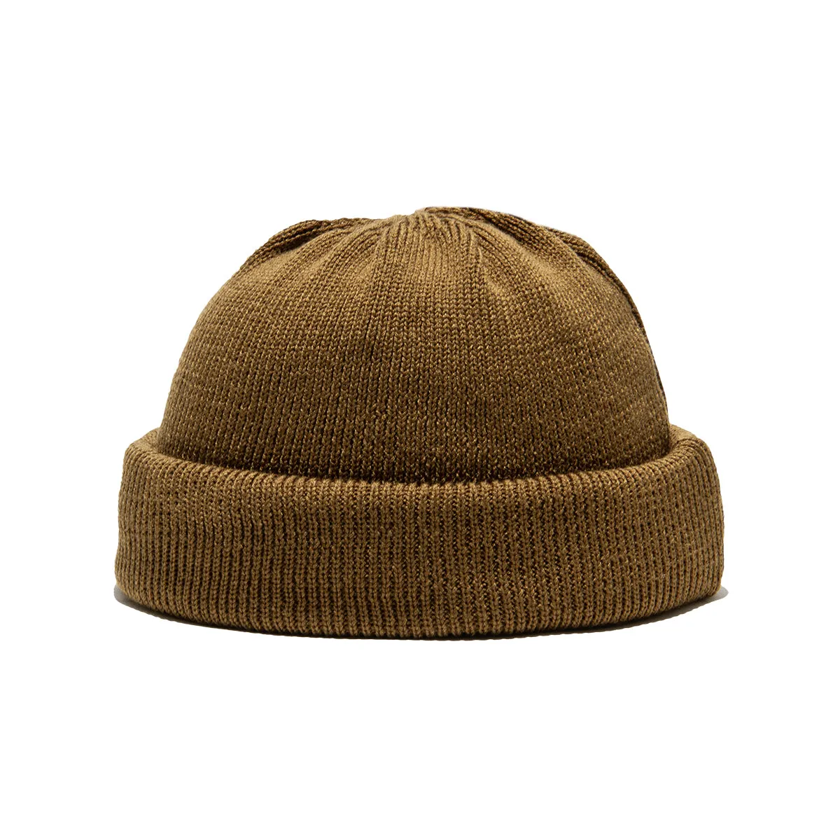 3ROLL KNIT CAP - Brown