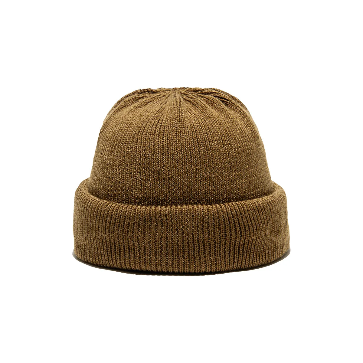 3ROLL KNIT CAP - Brown