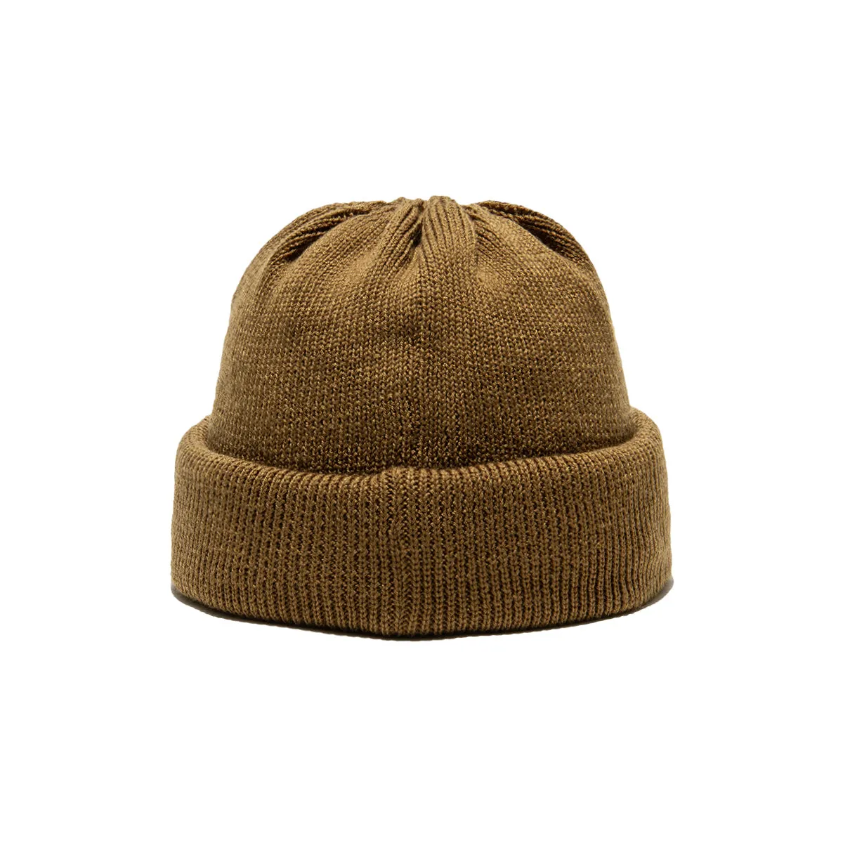 3ROLL KNIT CAP - Brown