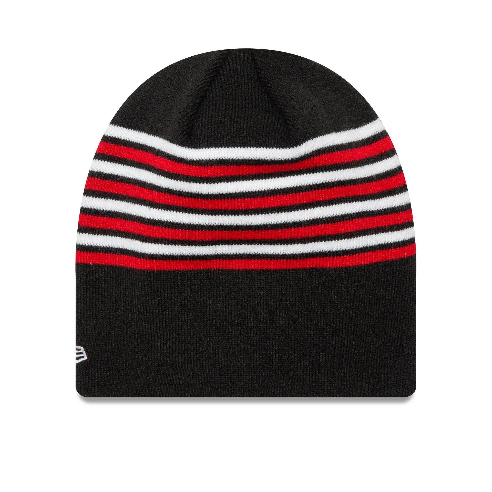 AC Milan Stripe Black Beanie Hat