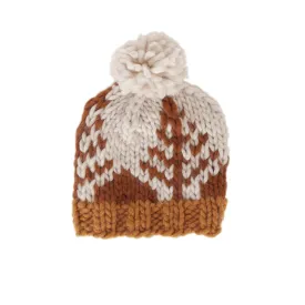 Acorn Forest Beanie - Toast & Caramel