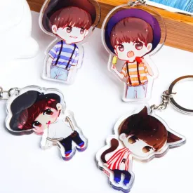 Acrylic Anime Cartoon Key Chain