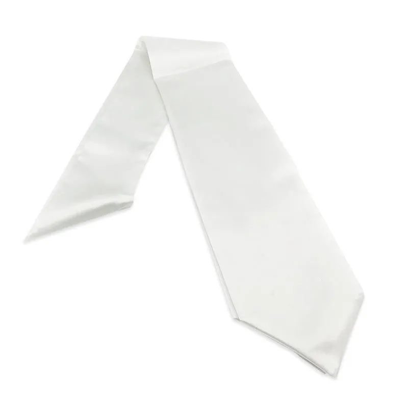 Adult blank graduation scarf  customized