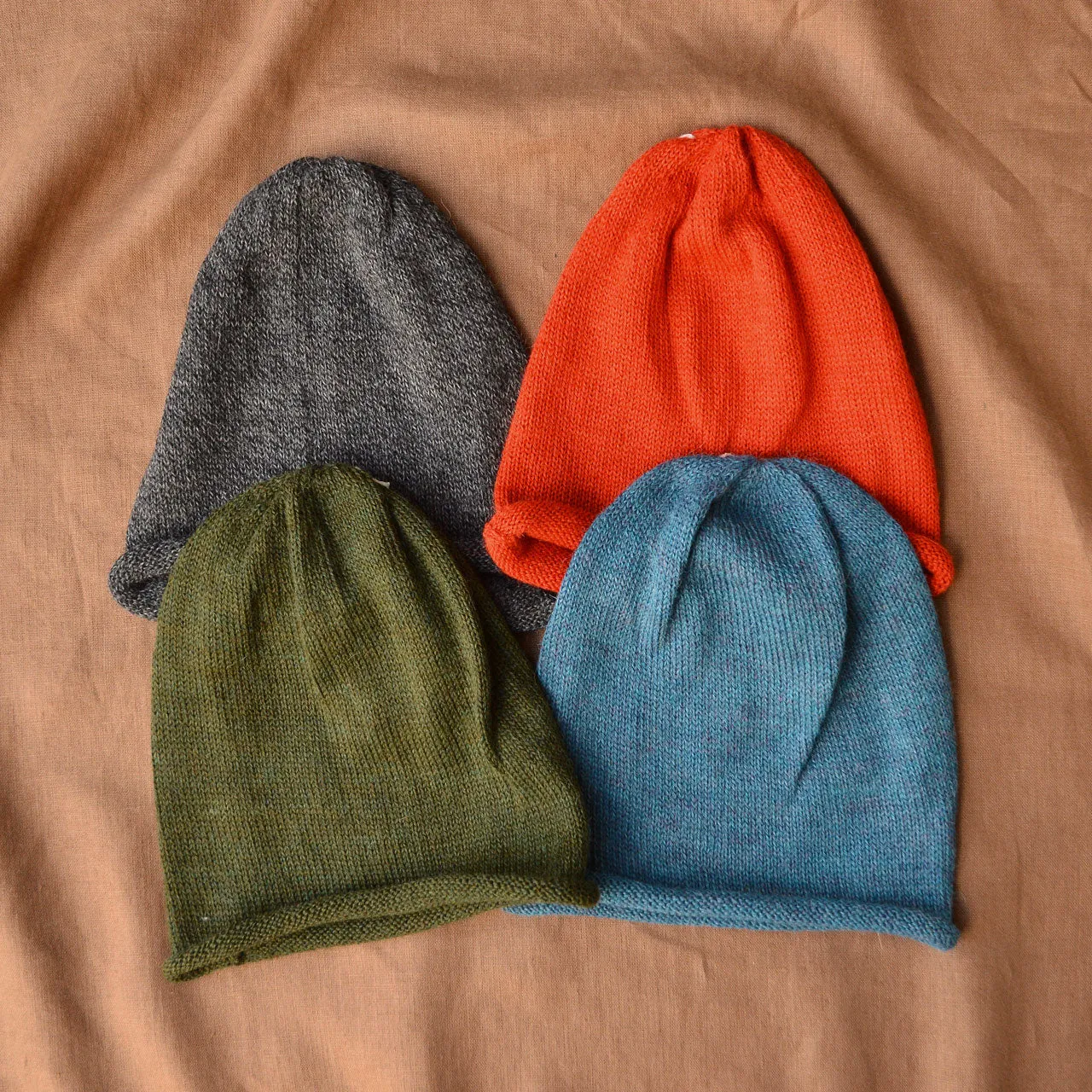 Adults Jersey Beanie in 100% Alpaca *Returning 2025