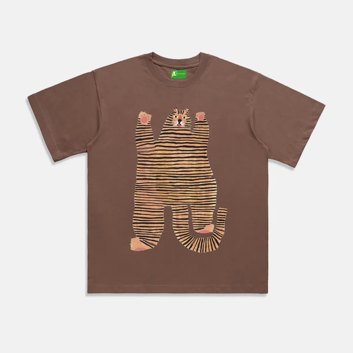 AG Cartoon Animal Tiger T-Shirt