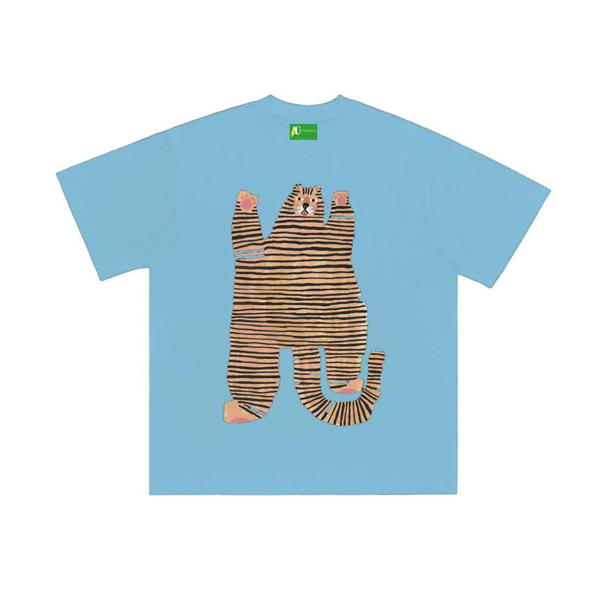 AG Cartoon Animal Tiger T-Shirt