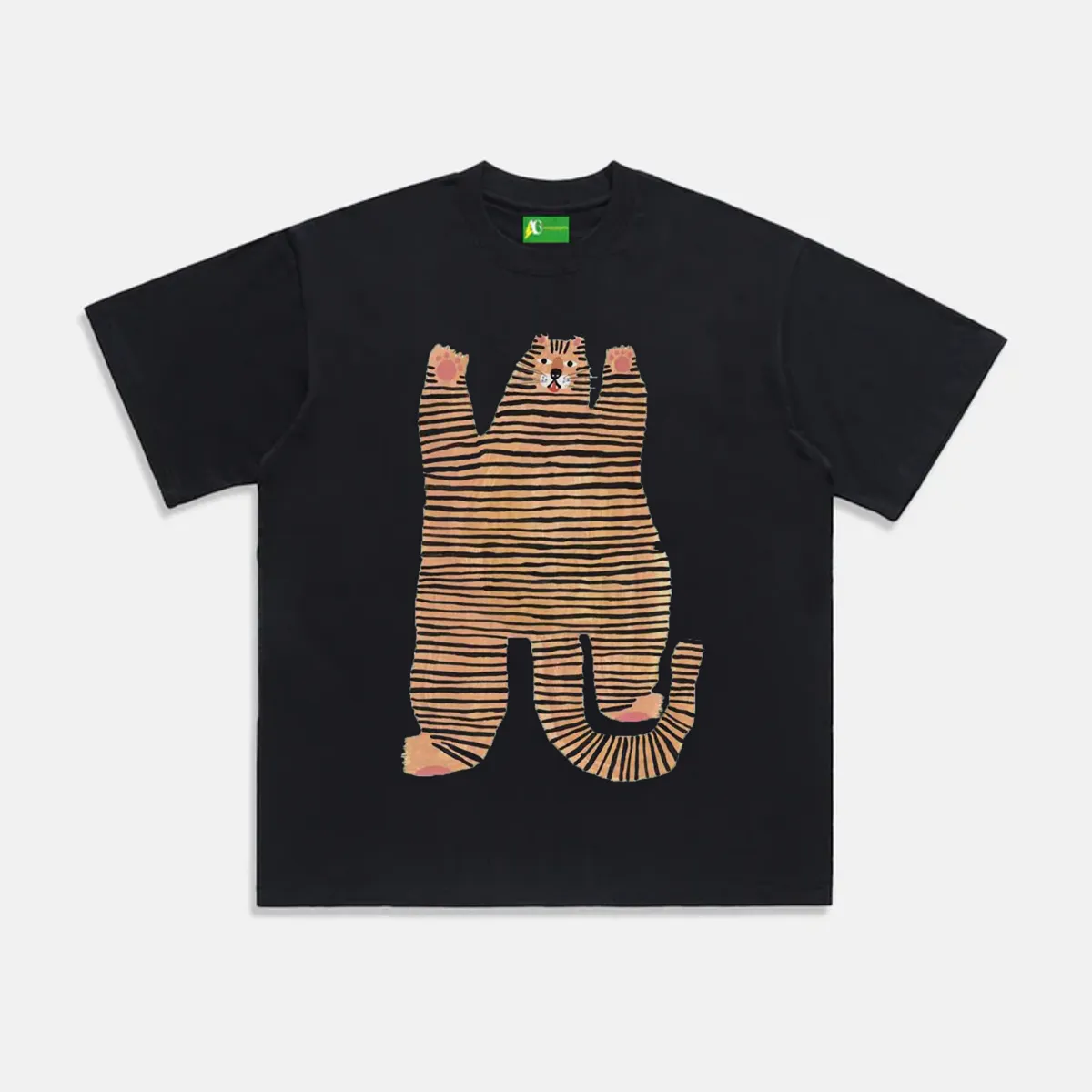 AG Cartoon Animal Tiger T-Shirt