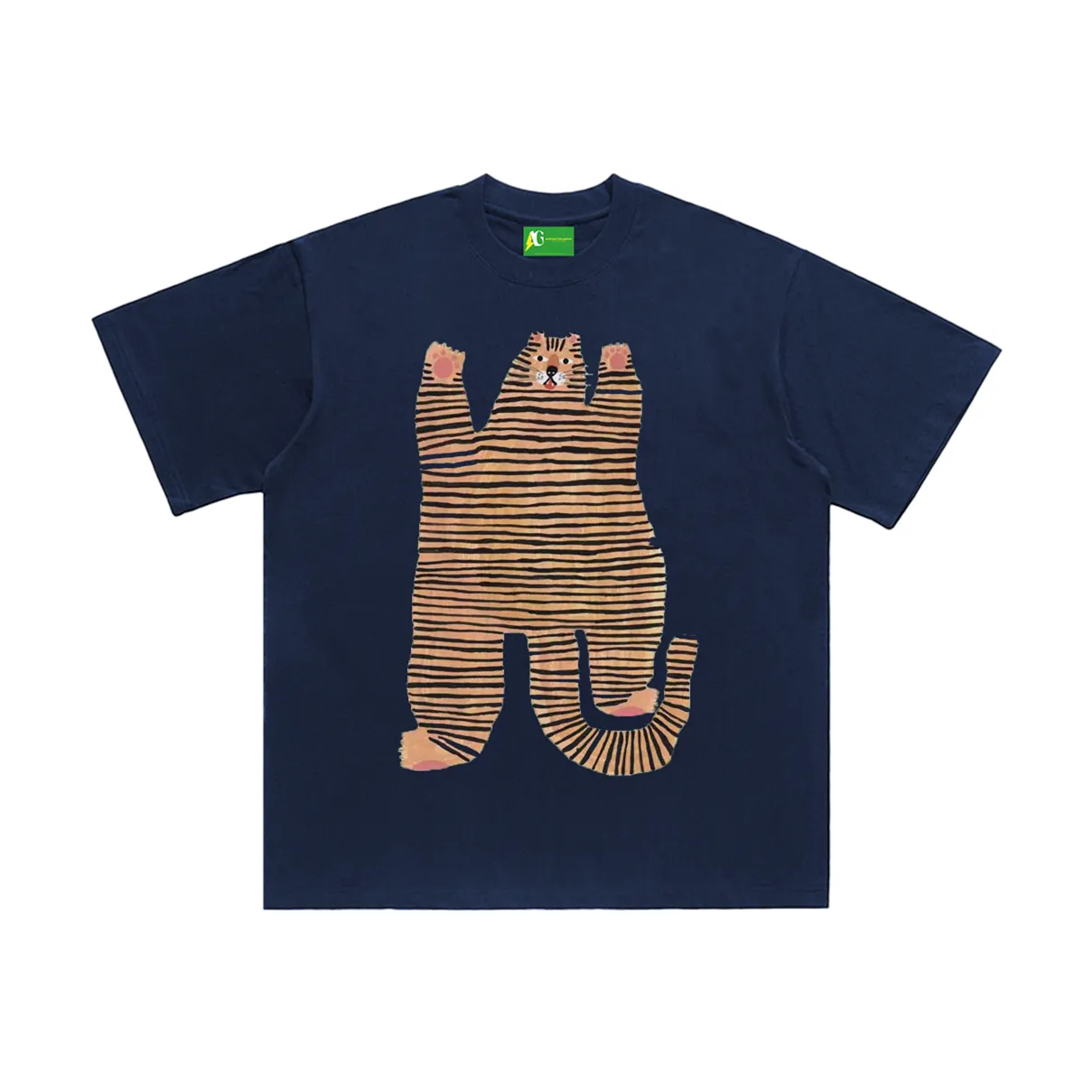 AG Cartoon Animal Tiger T-Shirt