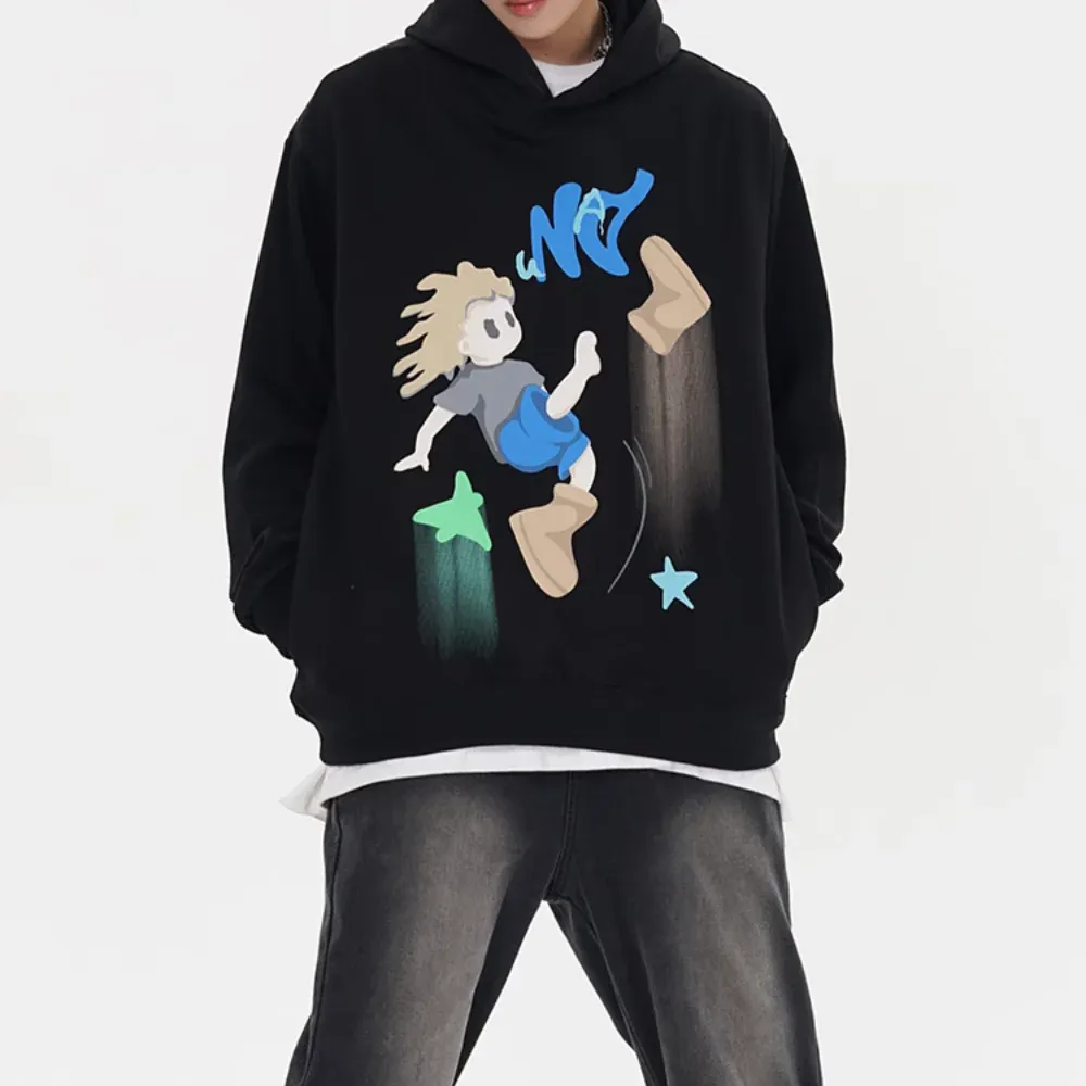 AG Naughty Cartoon Boys Hoodie