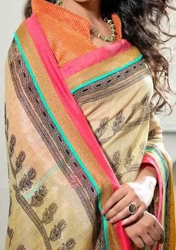 Alcheme Embroidered Dupion Silk Saree