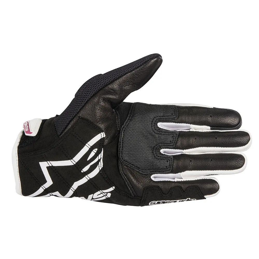 Alpinestars Stella Ladies SMX-2 Air Carbon Gloves - Black / White / Pink