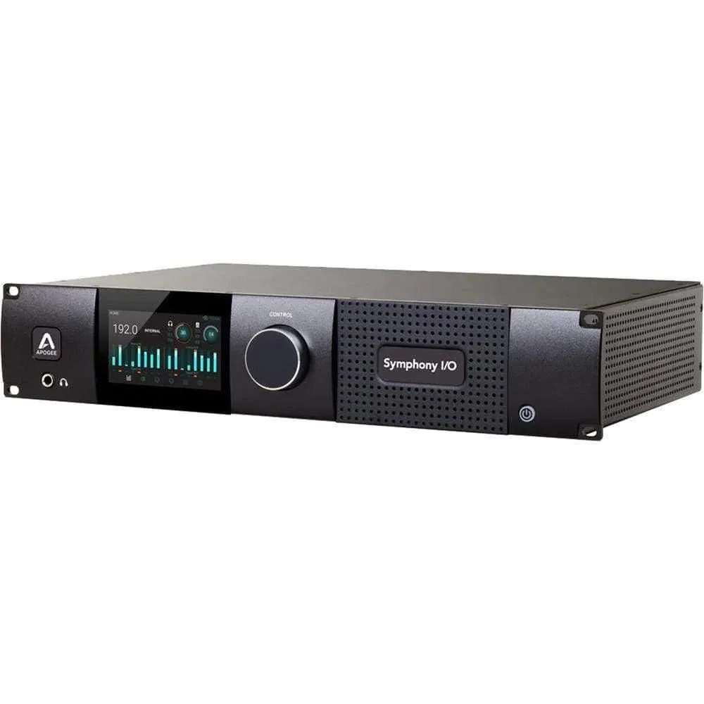 Apogee Symphony I/O MKII Thunderbolt Chassis with 8x8 Analog I/O   8x8 AES/Optical I/O   2-Ch S/PDIF