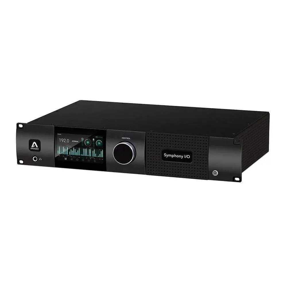 Apogee Symphony I/O MKII Thunderbolt Chassis with 8x8 Analog I/O   8x8 AES/Optical I/O   2-Ch S/PDIF