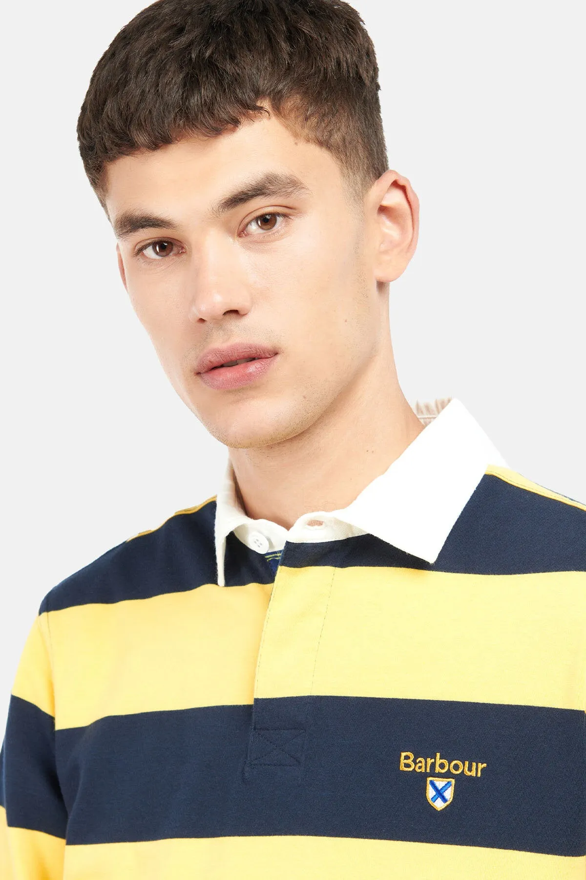 Barbour Hollywell Striped Rugby Shirt