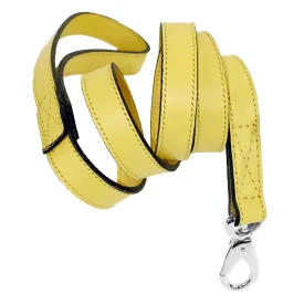 Barclay Dog Leash in Canary Yellow