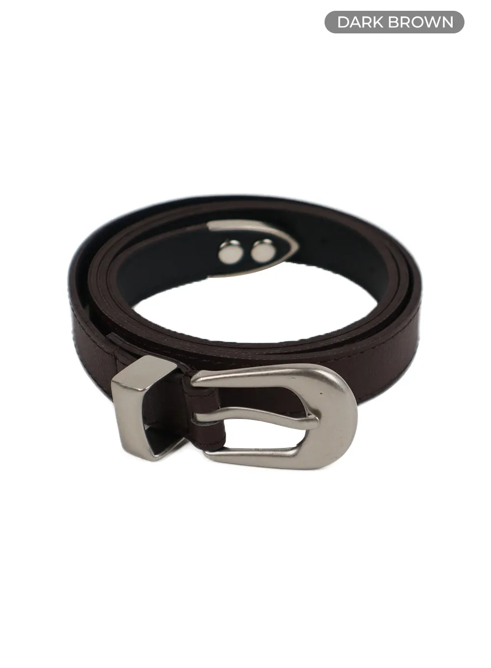 Basic Faux Leather Belt IF421