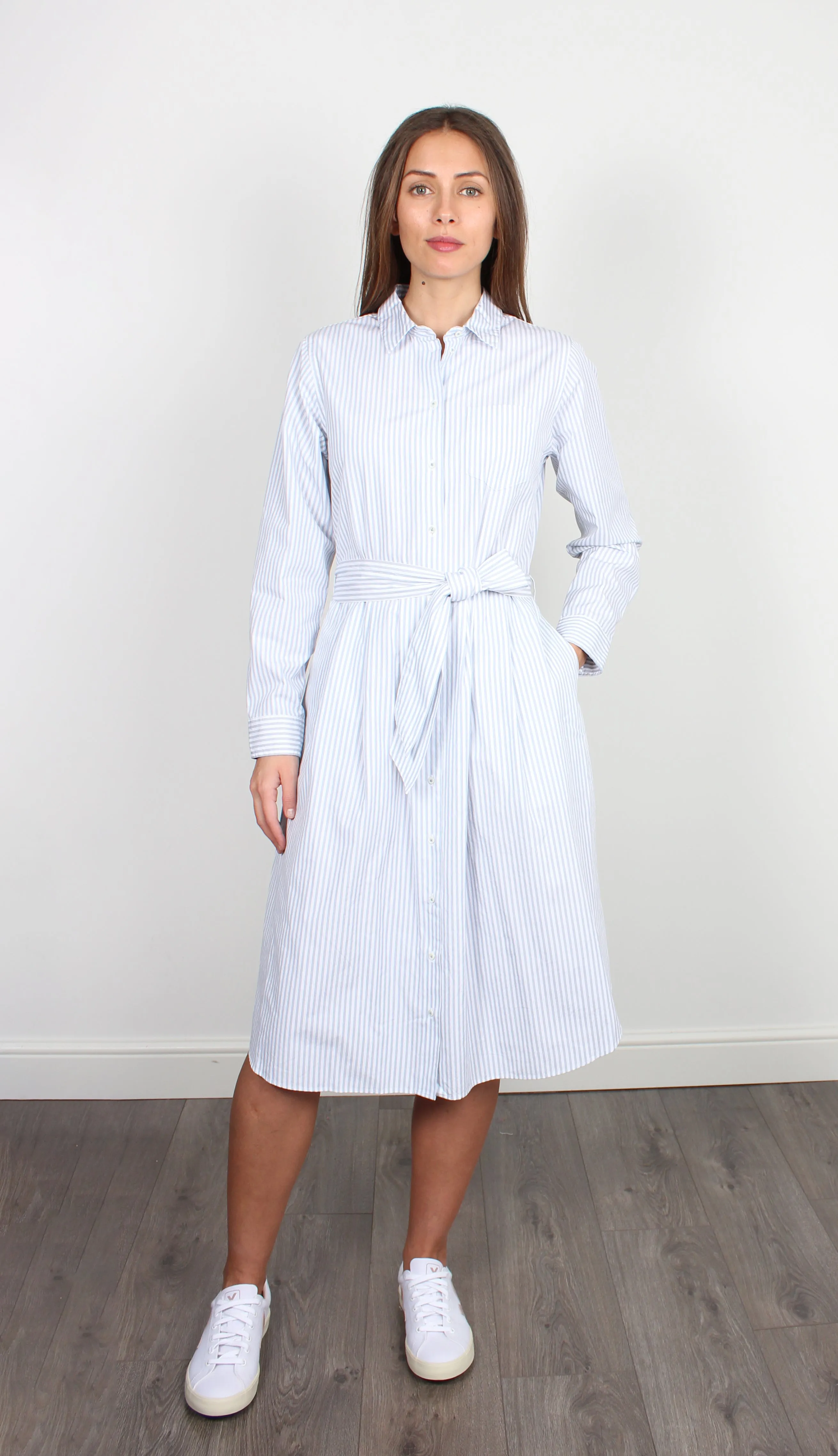 Bellerose Gisele striped cotton dress