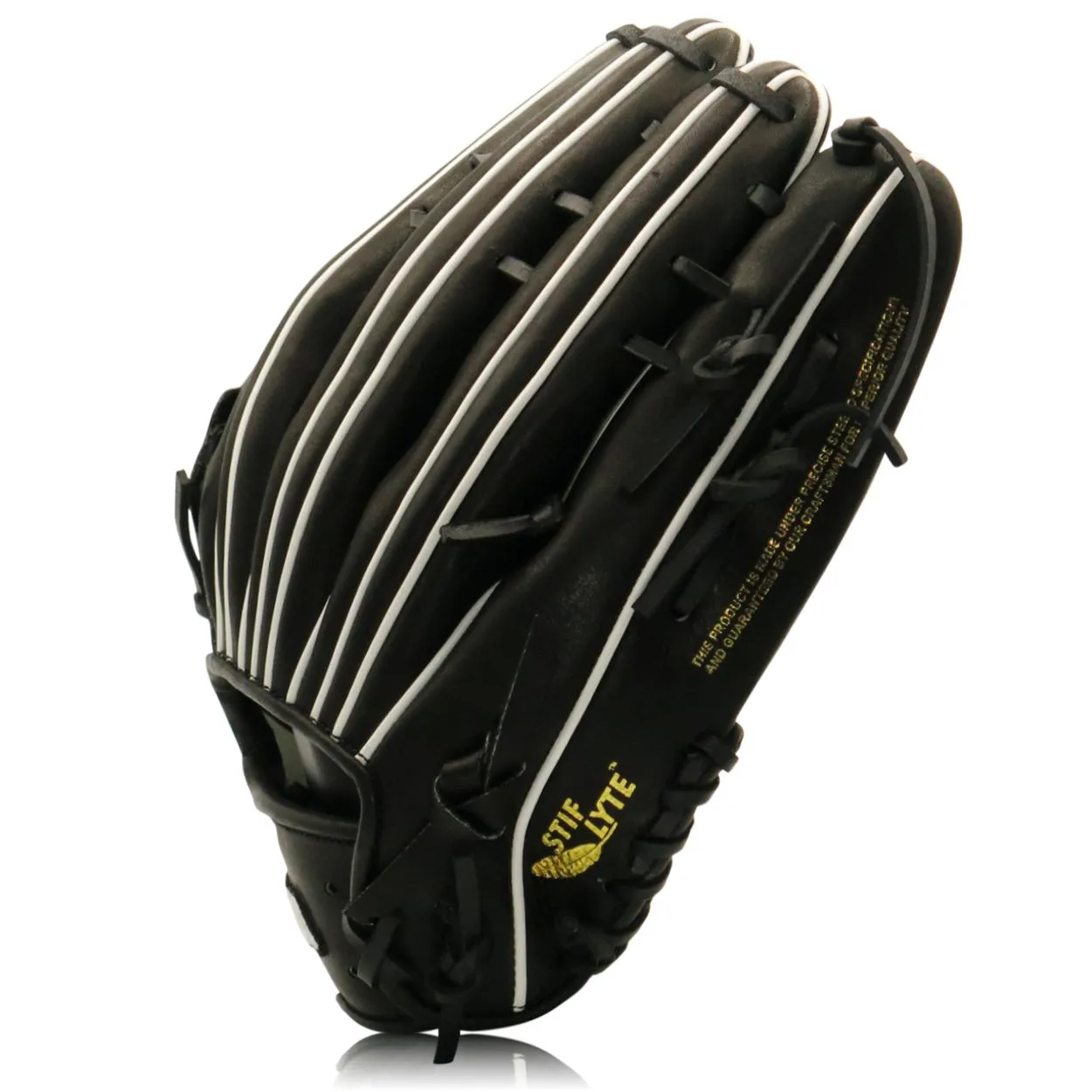 Black 'Hype 1' PRO HYDE™ Series Outfielder's Glove - 12.75 Inch LHT