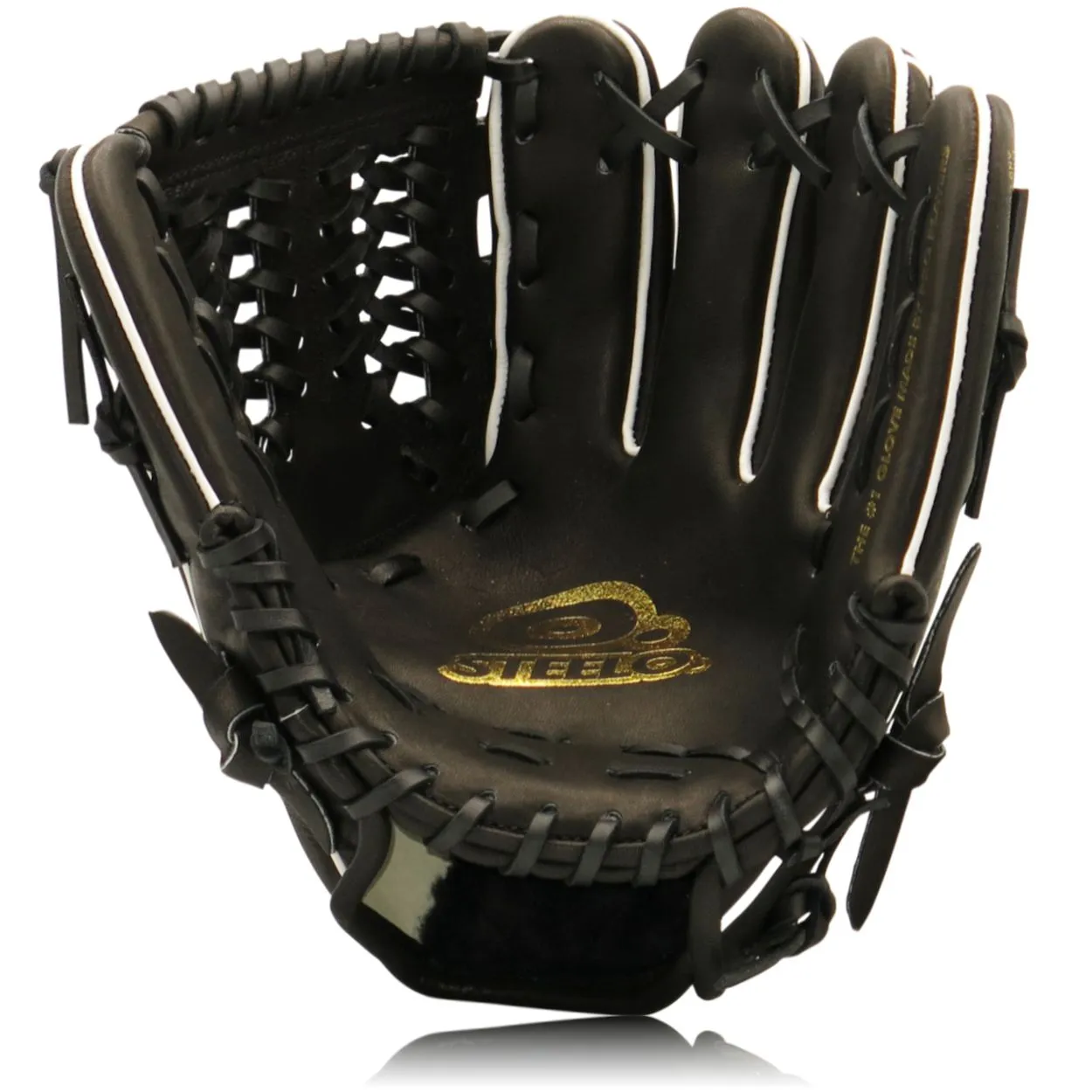 Black 'Hype 1' PRO HYDE™ Series Pitcher's Glove - 11.50 Inch RHT