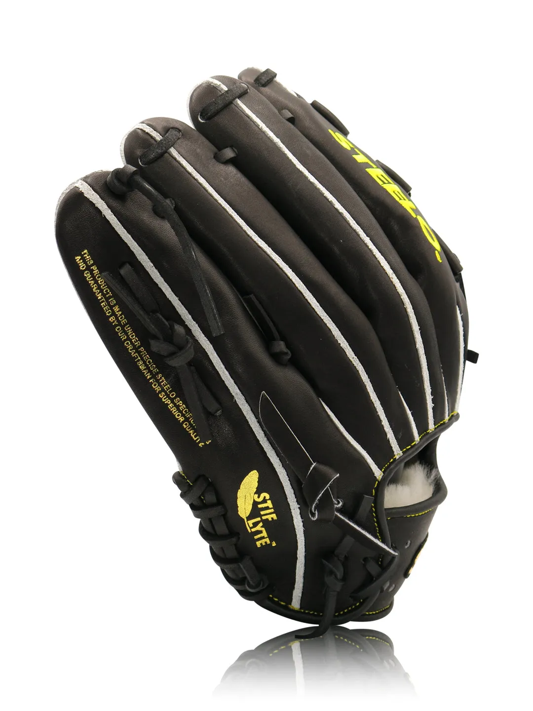 Black PRO-LUX® Japan Wagyu Series Pitcher's Glove - 12.25 Inch RHT