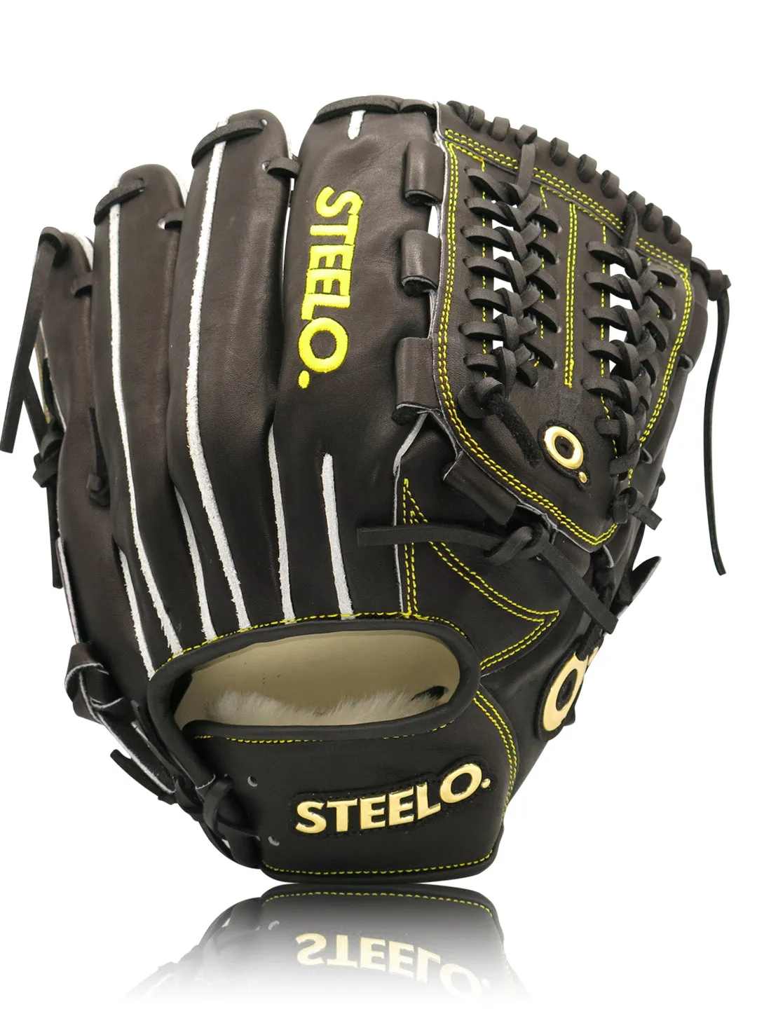 Black PRO-LUX® Japan Wagyu Series Pitcher's Glove - 12.25 Inch RHT