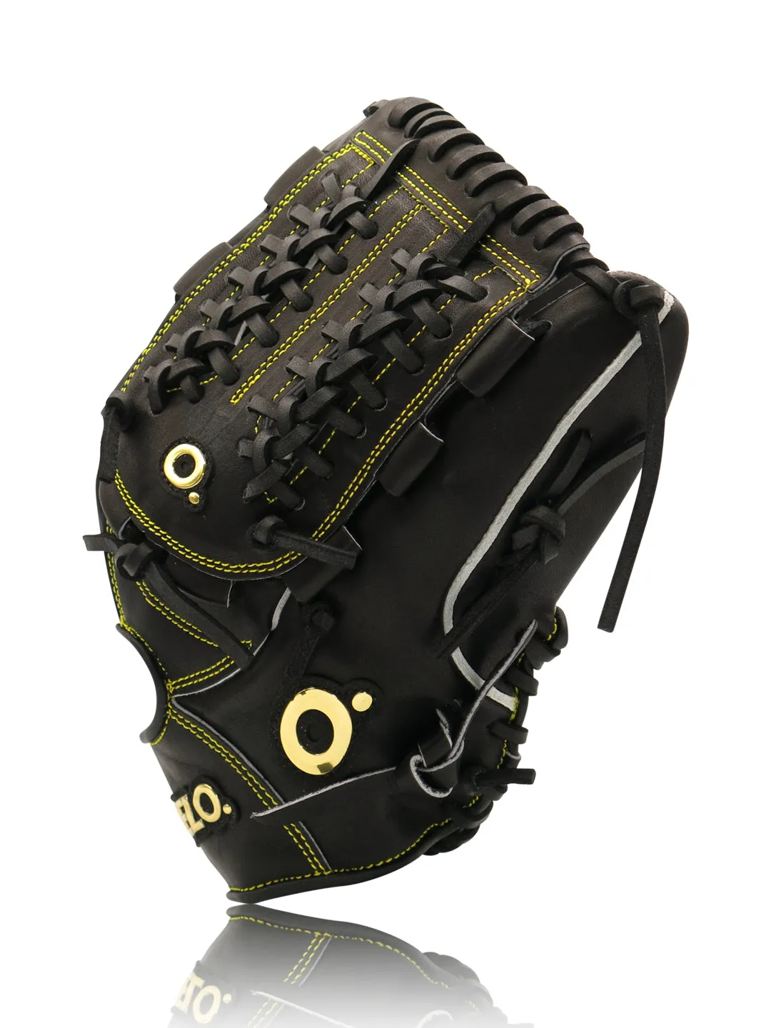 Black PRO-LUX® Japan Wagyu Series Pitcher's Glove - 12.25 Inch RHT