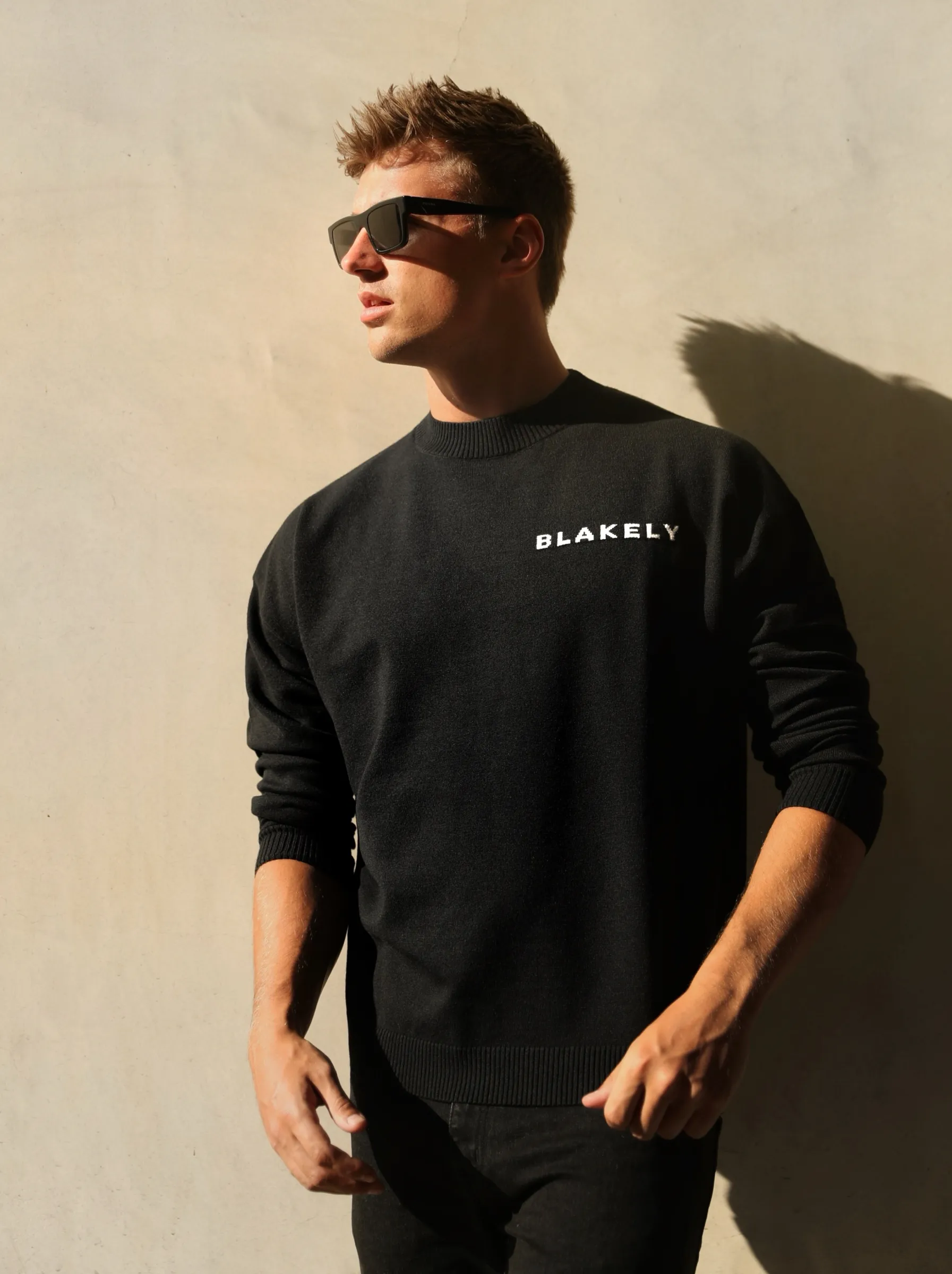 Blakely Knitted Jumper - Black