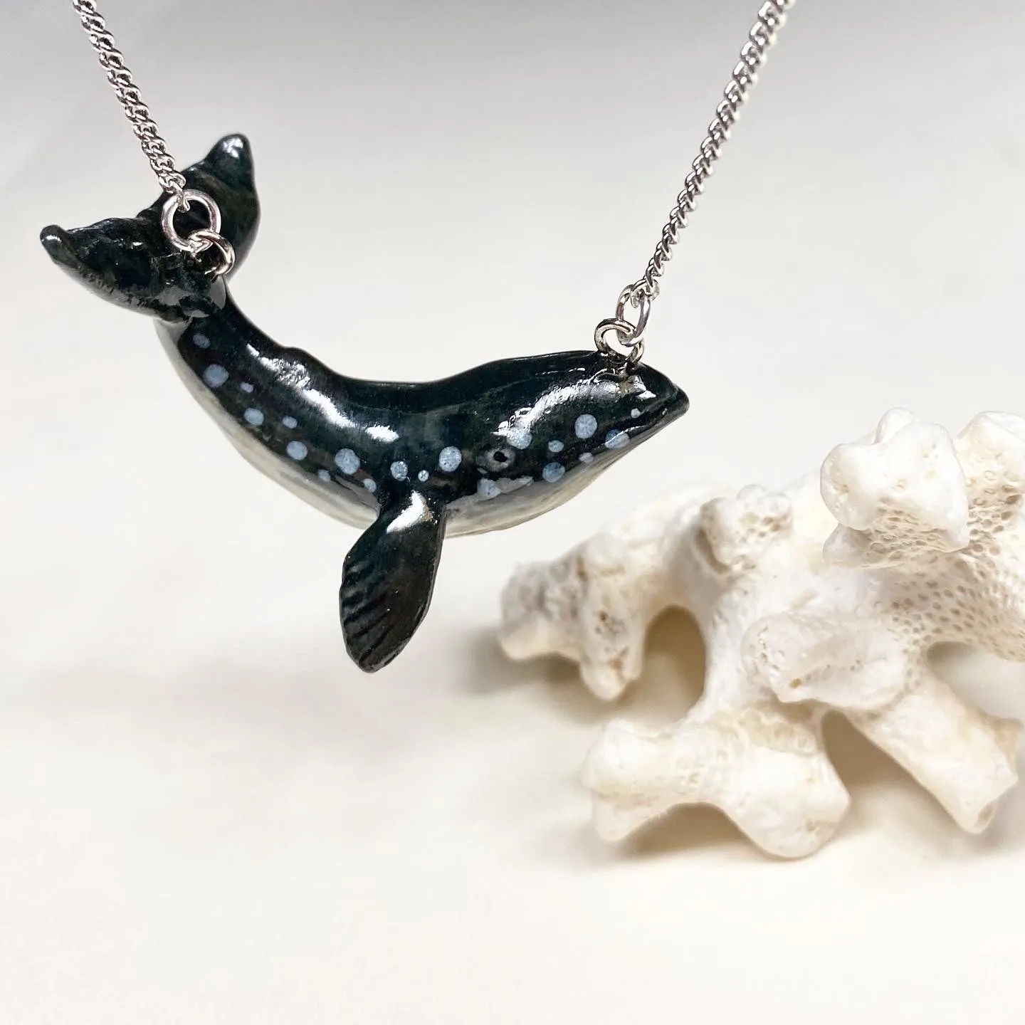 Blue Whale Necklace