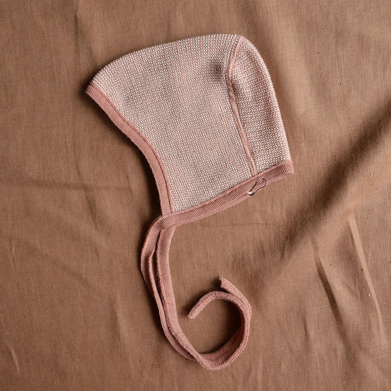 Bonnet in Organic Merino Wool (0-12m)