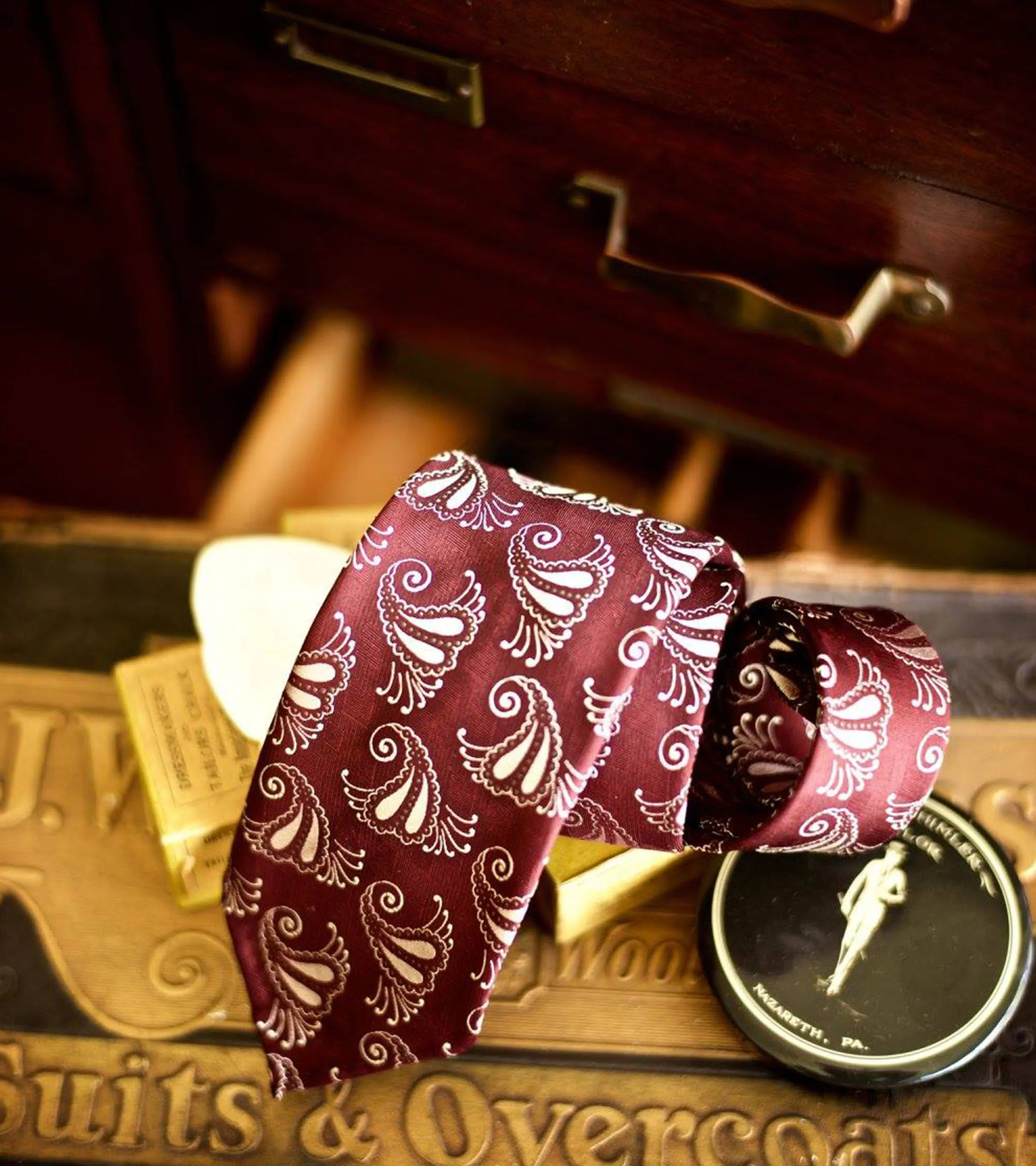 Bryceland's x Sevenfold Silk Jacquard Tie ET024B