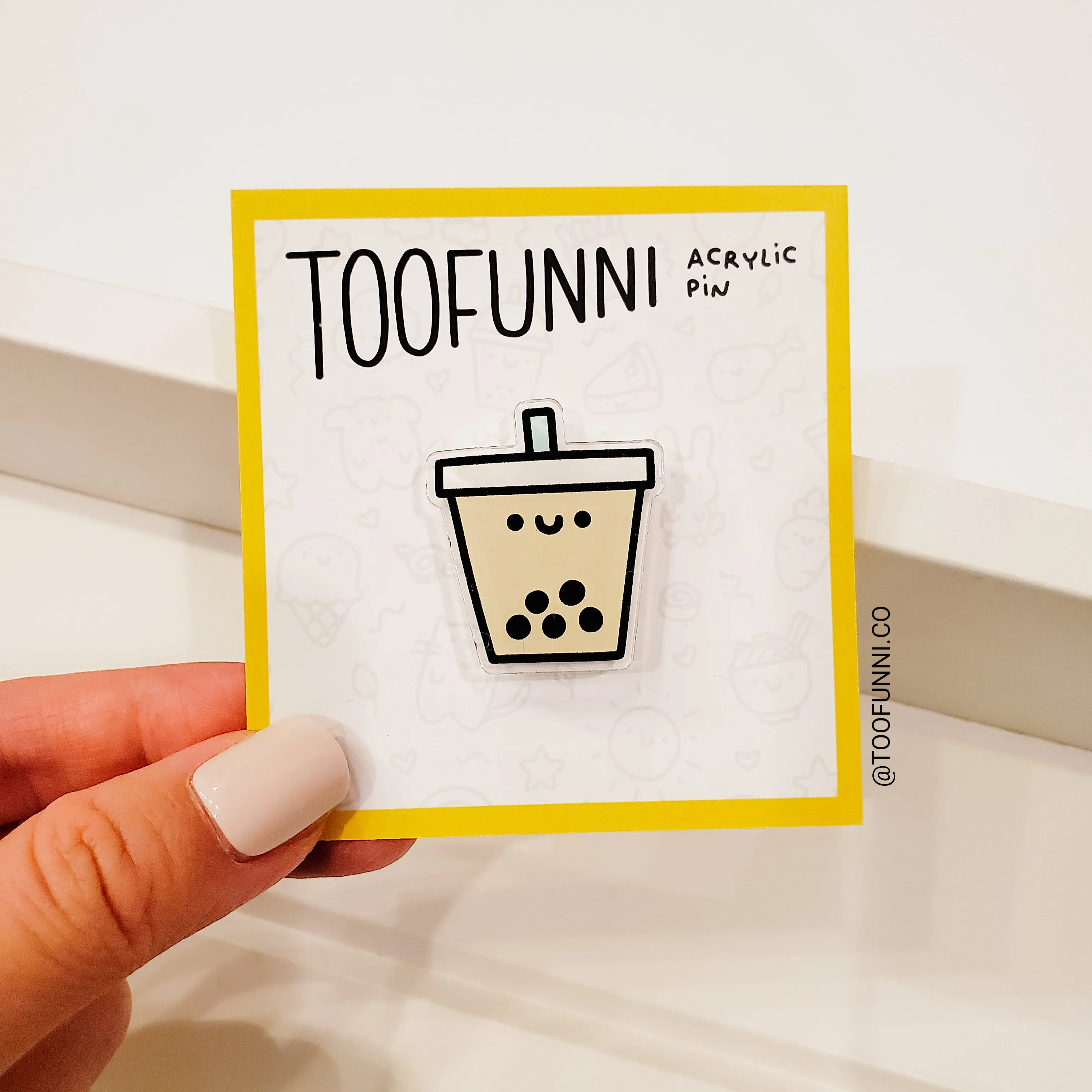 BUBBLE TEA - Acrylic Pin