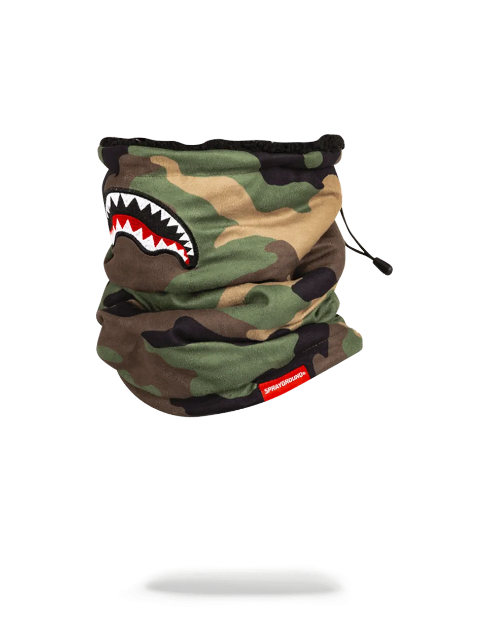 CAMO SHARK NECK WARMER