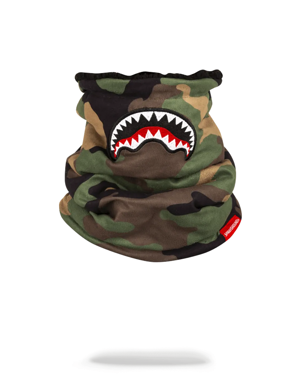 CAMO SHARK NECK WARMER