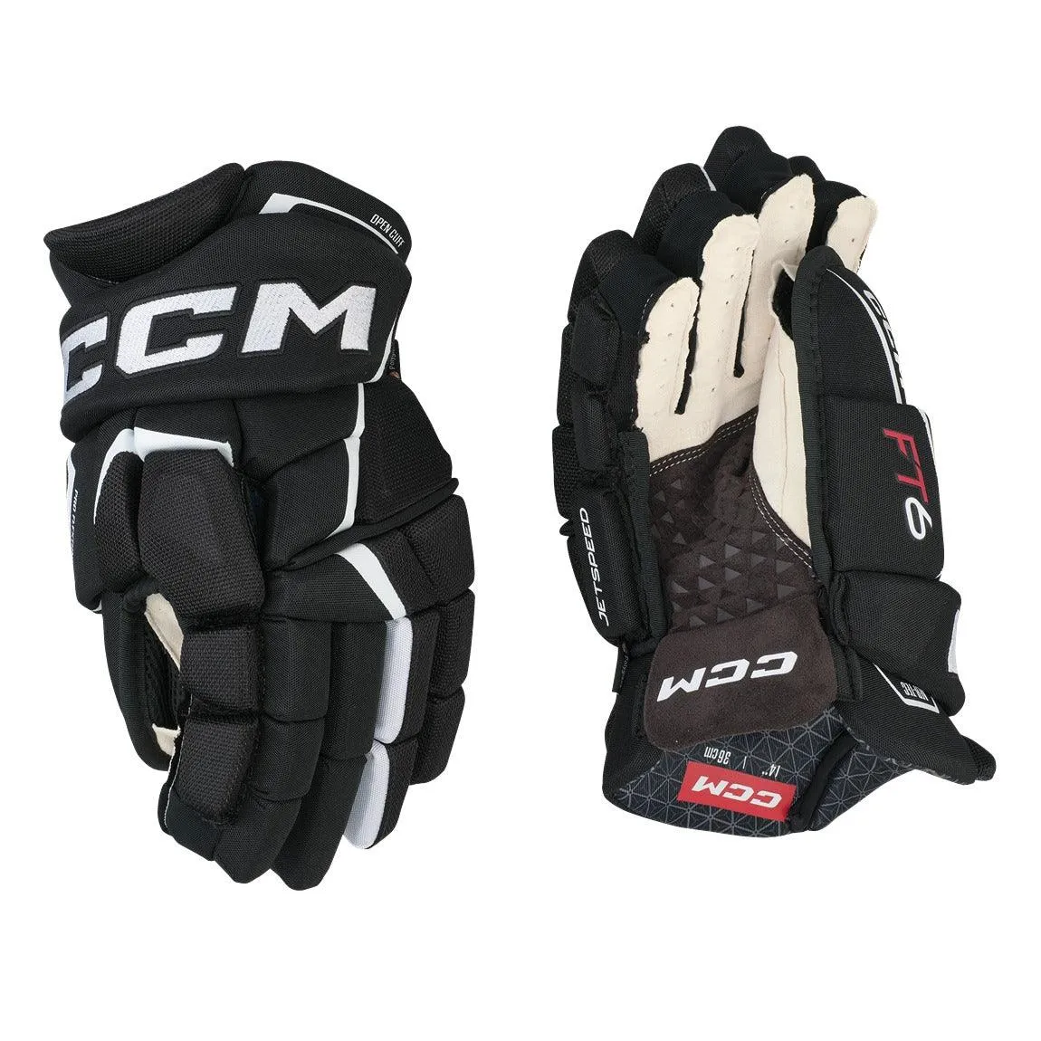 CCM Jetspeed FT6 Hockey Gloves - Junior