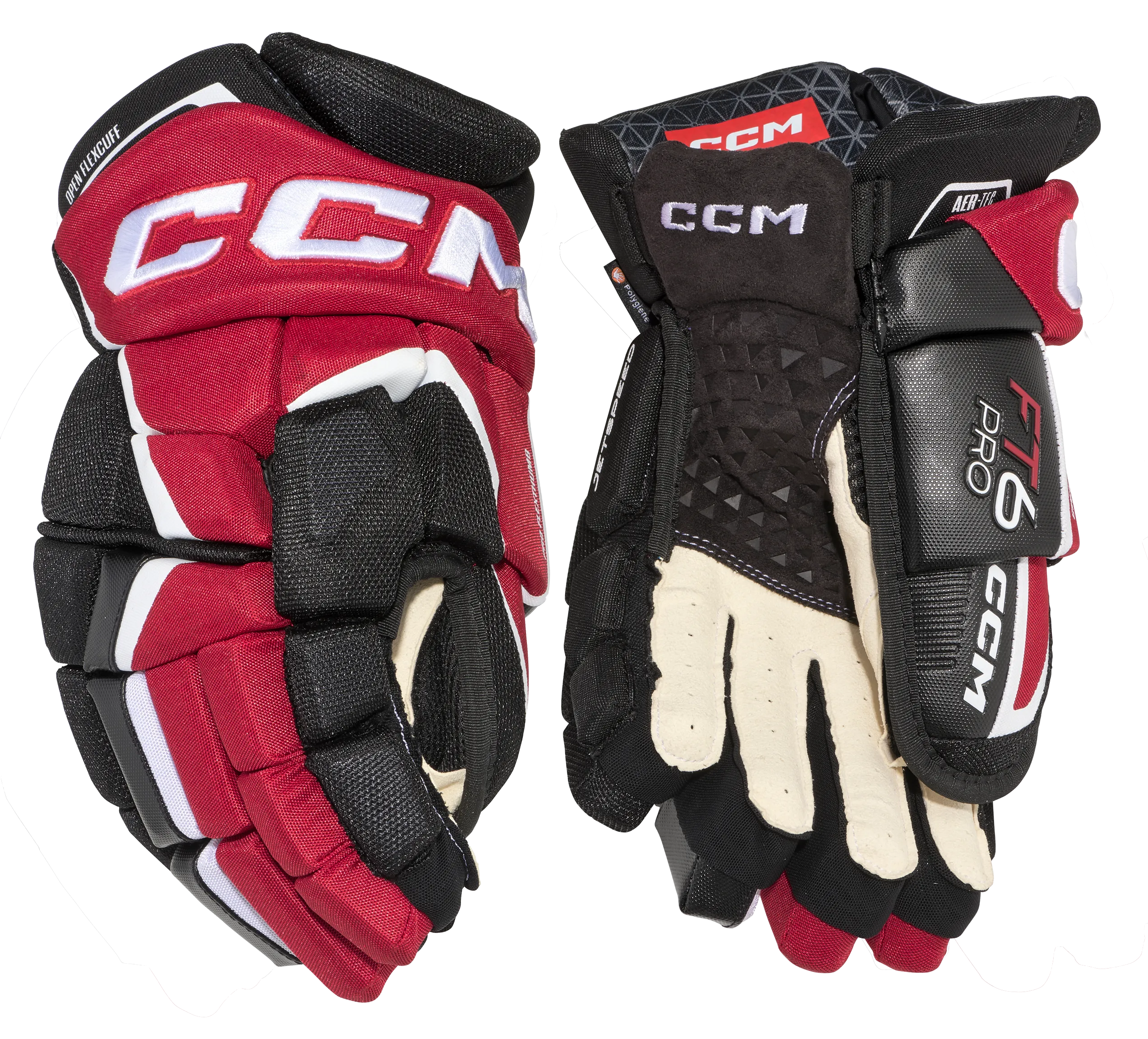 CCM JetSpeed FT6 Pro Junior Hockey Gloves