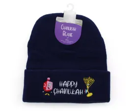 Chanukah Beanie Winter Hat