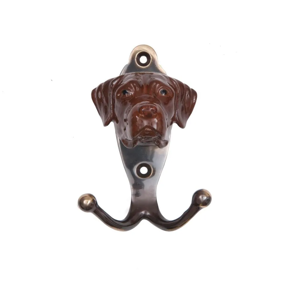 Chocolate Labrador Hook