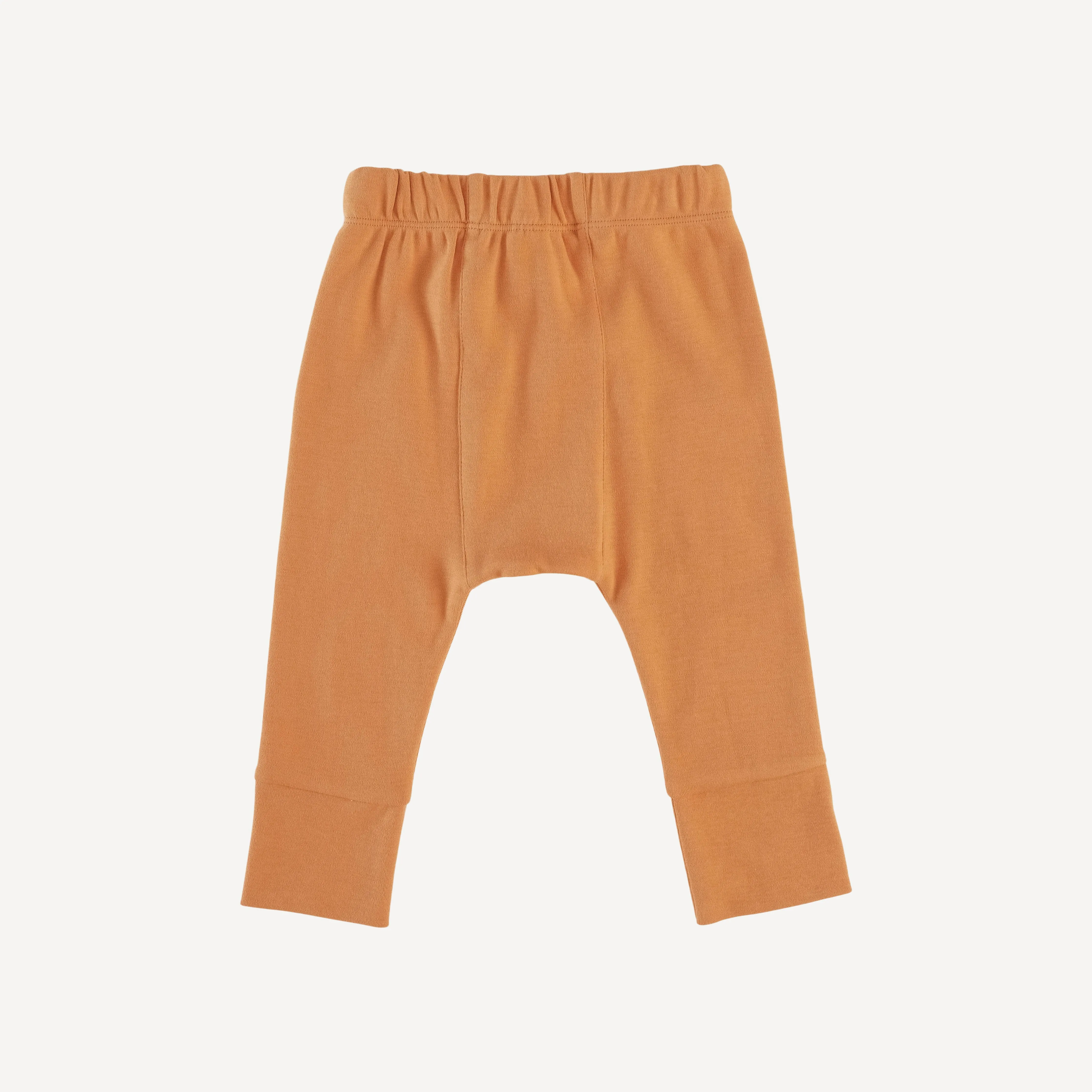 classic panda pant | caramel | organic cotton interlock