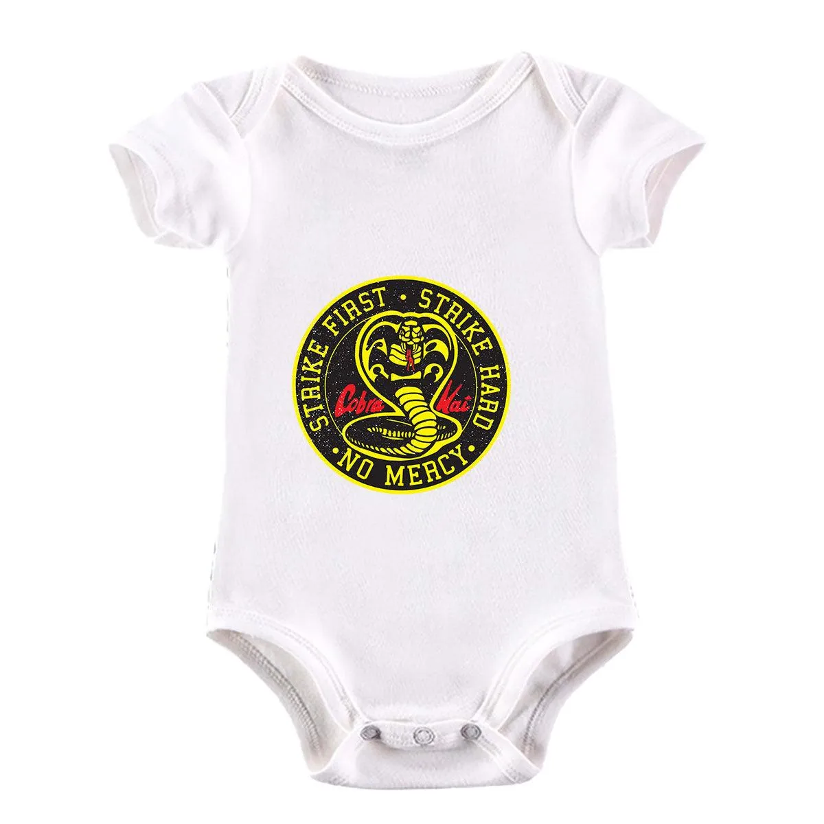 Cobra Kai Karate Kid Movie Kung Fu Martial Arts Retro Gift Top Baby & Toddler Body Suit