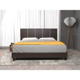 Coriann Faux Leather Bed Frame