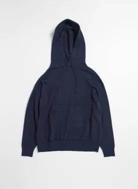 Cotton Nylon Wool Knitted Hoodie