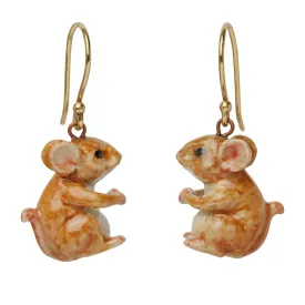 Cute Dormouse Earrings