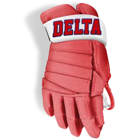 Delta Hockey Club Custom Gloves