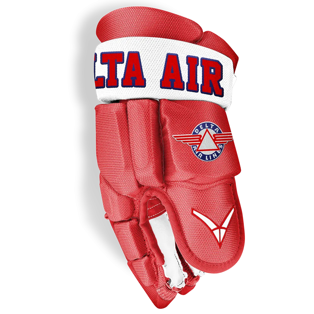 Delta Hockey Club Custom Gloves